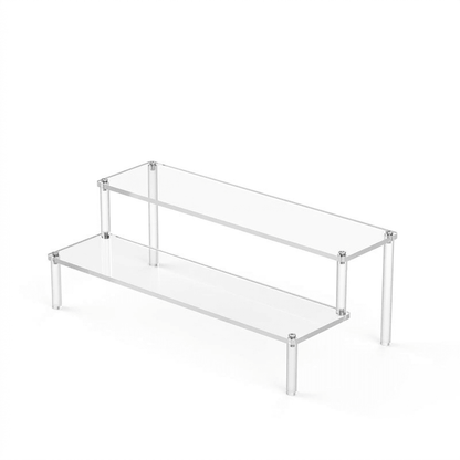 Clear Acrylic Display Risers, Stackable Tiers - The Kitchen Store