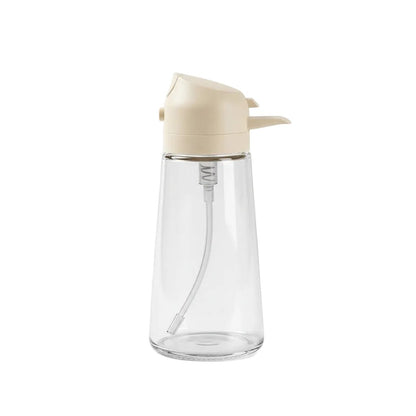 2-in-1 Olive Oil Dispenser & Sprayer Bottle (470ml) - The Kitchen Store